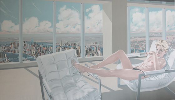 New York Interior and Figure